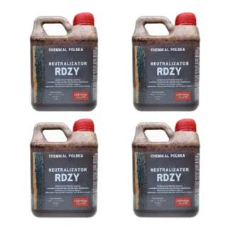 4 x NEUTRALIZATOR RDZY 1kg neutralizator / odrdzewiacz — zdjęcie 1