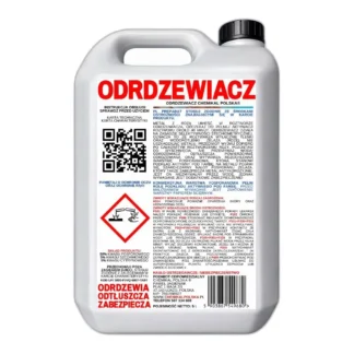 Konwerter rdzy na bazie kwasu fosforowego 5 litrów do stali — zdjęcie 1