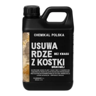 Usuwanie rdzy z kostki brukowej | 1l | Gotowy do użycia środek czyszczący — zdjęcie 1